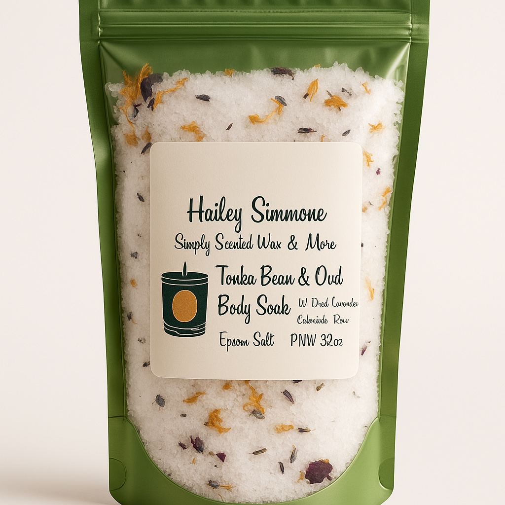 Tonka Bean & Oud Body Soak
