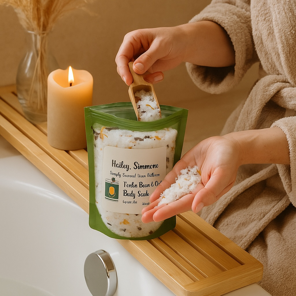 Tonka Bean & Oud Body Soak