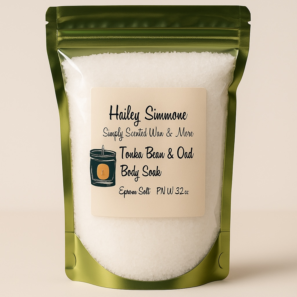 Tonka Bean & Oud Body Soak
