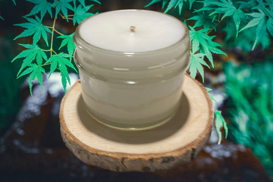 Cannabis Flower Candle