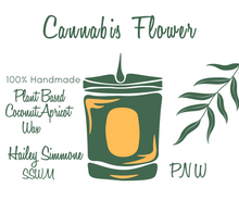 Load image into Gallery viewer, Cannabis Flower Candle

